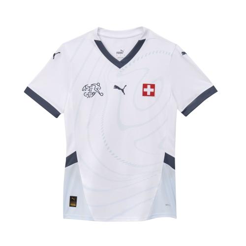 Einzelstück Schweiz Auswärts EM Trikot für Frauen - 2024-25